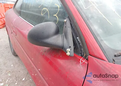 2000 Ford Escort Zx2 from USA, damaged, VIN 3FAKP1132YR248447